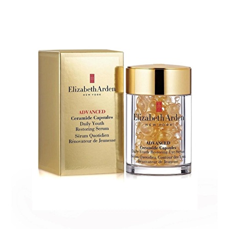 Elizabeth Arden Ceramide Aydınlatıcı-Bakım Bitki Özleri Parfümsüz Tüm Yaşlar Göz Çevresi Serum 60 Adet 