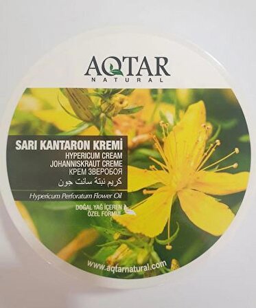 Aqtar Natural Sarı Kantaron Kremi