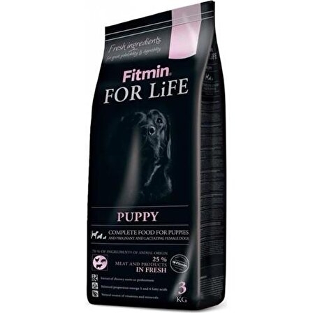 Fitmin For Life Tavuklu Tüm Irklar Yetişkin Kuru Köpek Maması 3 kg