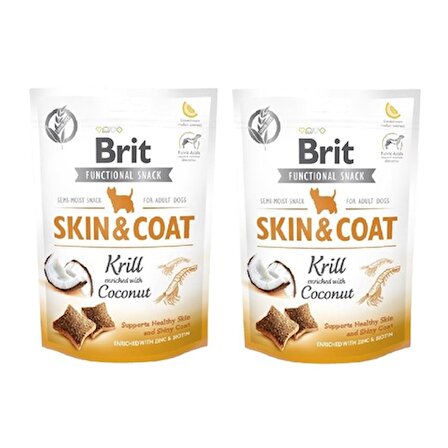 Brit Care Skin Coat  Deri ve Tüy Sağlığı Ödülü 150 Gr * 2 Adet