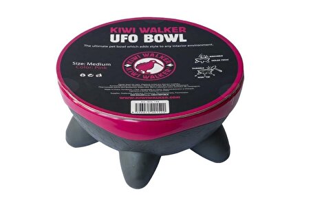 Kiwi Walker UFO Devrilmeyen Mama Su Kabı 750 ml Pembe