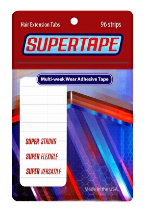 True Tape SUPERTAPE Hair Extension Tapes - Saç Kaynak Bandı 96 Adet 