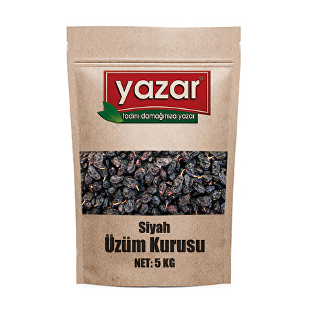 Siyah Üzüm Kurusu 5 Kg