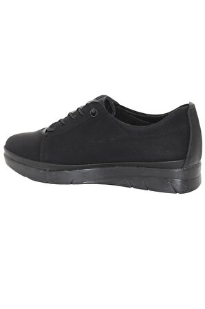 Bluefeet 0111 Siyah Rahat Taban Kadın Günlük Ayakkabı