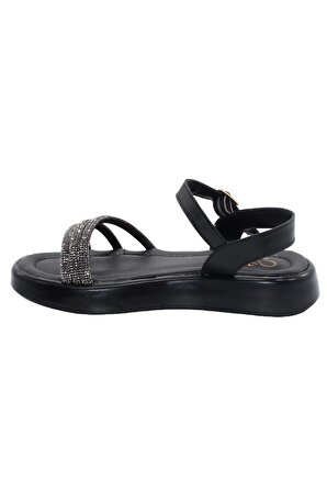 Bluefeet Mf400 Siyah Günlük Kadın Sandalet