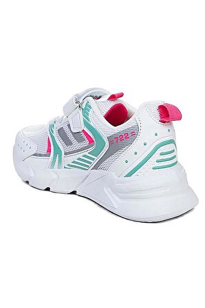 Bluefeet Lft Beyaz Haki Günlük Kız Çocuk Spor Ayakkabı
