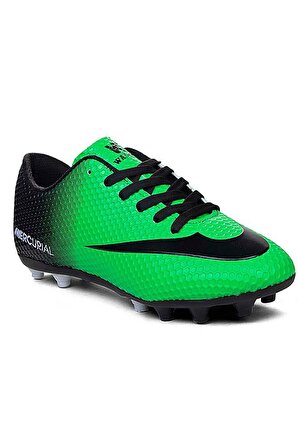 Bluefeet Wlk Yeşil Siyah Krampon Erkek Futbol Spor Ayakkabı