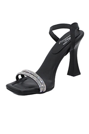 Bluefeet K033 Siyah Günlük 9 Cm Klasik Topuk Kadın Ayakkabı