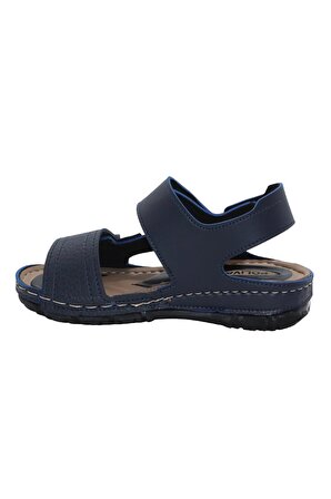Bluefeet S21 Lacivert Günlük Erkek Çocuk Sandalet Ayakkabı