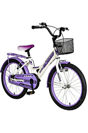 Kd-20301 Çelik Kadro 20 Jant Bisiklet Bagajlı Kız Çocuk Bisikleti