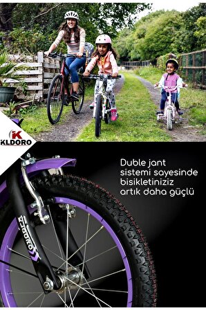 Kd-20301 Çelik Kadro 20 Jant Bisiklet Bagajlı Kız Çocuk Bisikleti