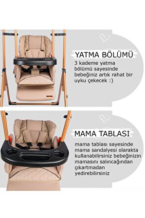 850 Cup Mama Sandalyesi Salıncak Bebek Çocuk Salıncağı