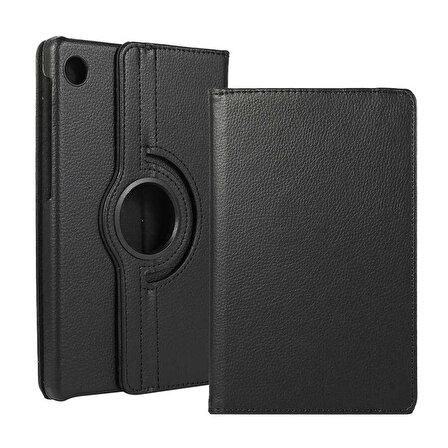 Huawei MatePad T10 Uyumlu Zore Dönebilen Standlı Kılıf (Siyah)