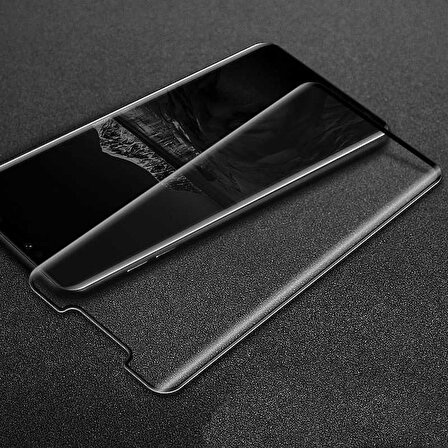 Huawei Mate 20 Lite Uyumlu Zore Kenarları Kırılmaya Dayanıklı Cam Ekran Koruyucu