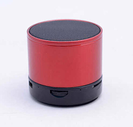 S10U Bluetooth Speaker Hoparlör Kırmızı