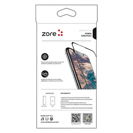 Apple iPhone SE 2020 Uyumlu Zore Kobra Ekran Koruyucu
