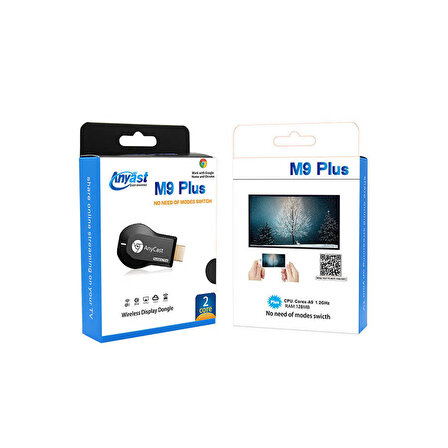 Zore M9 Plus Kablosuz HDMI Ses ve Görüntü Aktarıcı