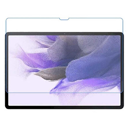 Samsung Galaxy Tab S7 FE LTE (T737-T736-T733-T730) Uyumlu Zore Tablet Temperli Cam Ekran Koruyucu