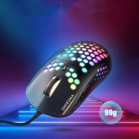 Zore Onikuma CW903 RGB Oyuncu Mouse