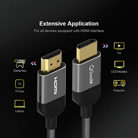 Qgeem QG-AV14 HDMI Kablo 3M