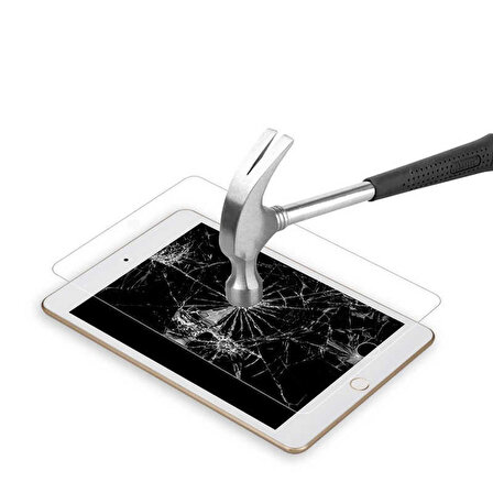 Apple iPad 10.2 2021 (9.Nesil) Uyumlu Zore Tablet Temperli Cam Ekran Koruyucu