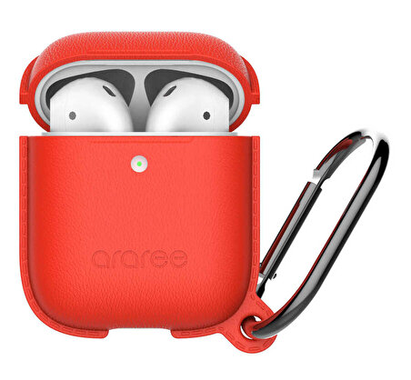 Apple Airpods Uyumlu Kılıf Araree Pops Kapak Kırmızı