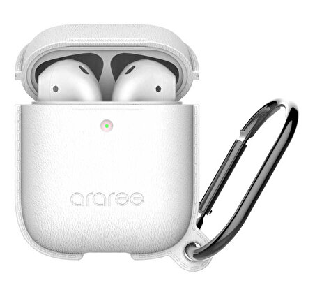 Apple Airpods Uyumlu Kılıf Araree Pops Kapak Beyaz