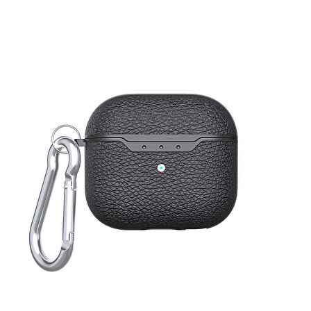 Apple Airpods 3. Nesil Uyumlu Kılıf Zore Airbag 03 Silikon (Siyah)
