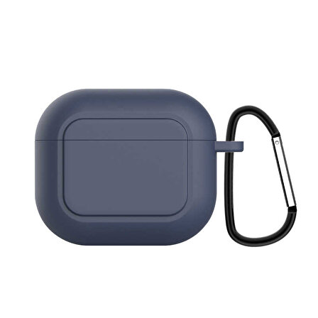 Apple Airpods 3. Nesil Uyumlu Kılıf Zore Airbag 23 Kılıf (Mavi)