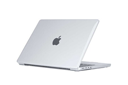 Apple Macbook 14.2' 2021 Zore MSoft Kristal Kapak-Renksiz