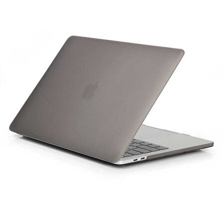 Apple Macbook 13.3' Air M1 Uyumlu Zore MSoft Mat Kapak (Gri)