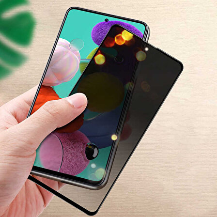 Xiaomi Redmi Note 10S Uyumlu Davin 5D Privacy Cam Ekran Koruyucu