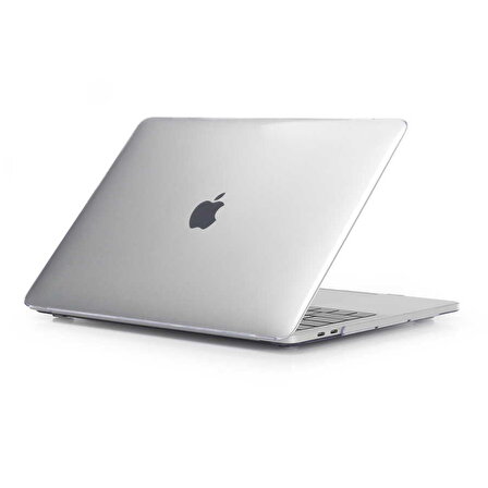 Apple Macbook 13.6' Air 2022 M2 A2681 Uyumlu Zore MSoft Kristal Kapak (Renksiz)