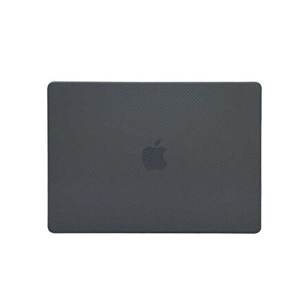 Apple Macbook 13.3' Air 2020 Uyumlu A2337 Zore MSoft Carbon Fiber Tasarımlı Kapak