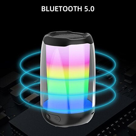 Zore NBY8893A Ayarlanabilir RGB Işıklı Bluetooth Hoparlör Speaker