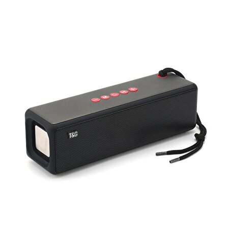 Zore TG271 İp Aksesuarlı FM Radyo Özellikli AUX USB Kart Okuyucu Portlu Bluetooth Hoparlör Speaker