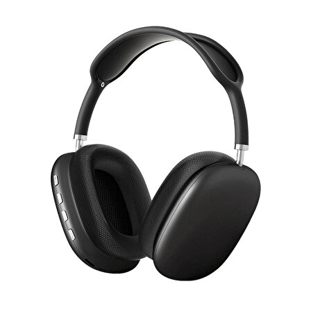 Zore P9 Hi-Fi Ses Kalitesi Ayarlanabilir ve Katlanabilir Kulak Üstü Bluetooth Kulaklık (Siyah)