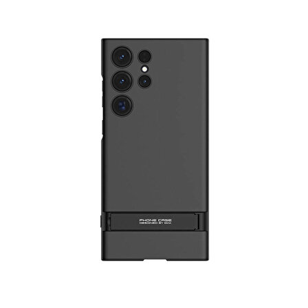 Samsung Galaxy S24 Ultra Uyumlu Kılıf Zore Kamera Korumalı Dikey Standlı Ays Kapak