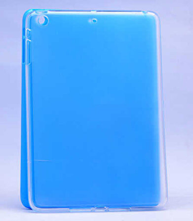 Apple iPad Mini 2-3 Uyumlu Tablet Kılıfı Şeffaf Süper Silikon Kapak Renksiz