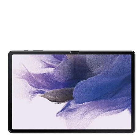 Samsung Galaxy Tab S7 FE LTE (T737-T736-T733-T730) Uyumlu Tablet Temperli Cam Ekran Koruyucu