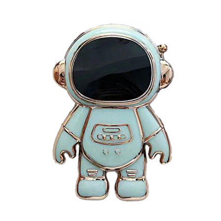 Space Astronot Figürlü Cep Telefonu Standı Yeşil