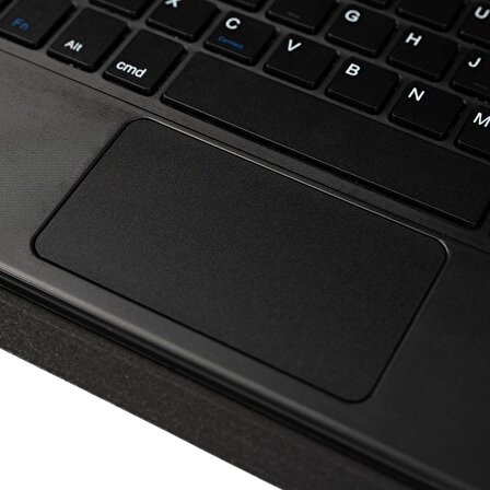Samsung Galaxy Tab A 8.0 T290 (2019) Uyumlu Border Keyboard Bluetooh Bağlantılı Standlı Klavyeli Tablet Kılıfı