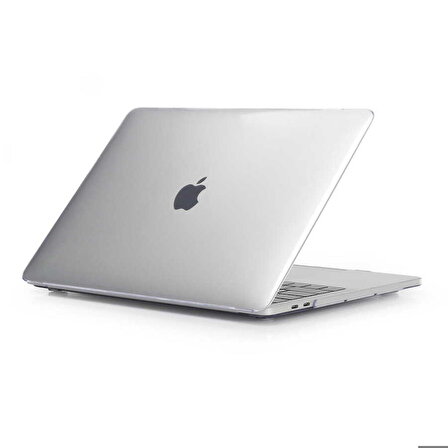 Apple Macbook 13.6 inç Air M3 A3113 Uyumlu MSoft Kristal Kapak Renksiz