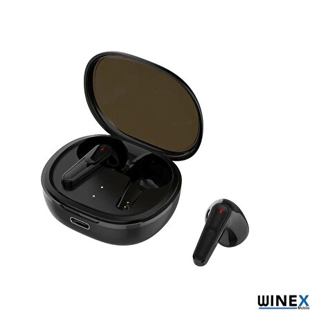 Global YK12 Wireless Bluetooth 5.3 Kulaklık Siyah WNE1124