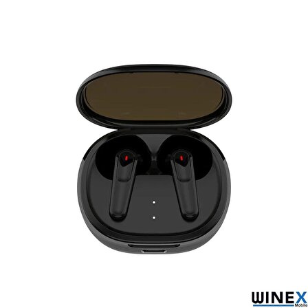 Global YK12 Wireless Bluetooth 5.3 Kulaklık Siyah WNE1124