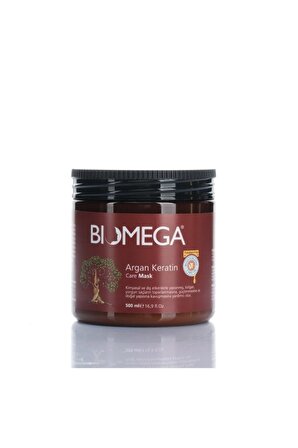 Biomega Argan Keratin Saç Bakım Maskesi 500 ml