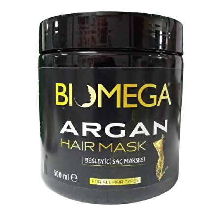 Biomega Argan Hair Mask Besleyici Saç Maskesi 500 ml