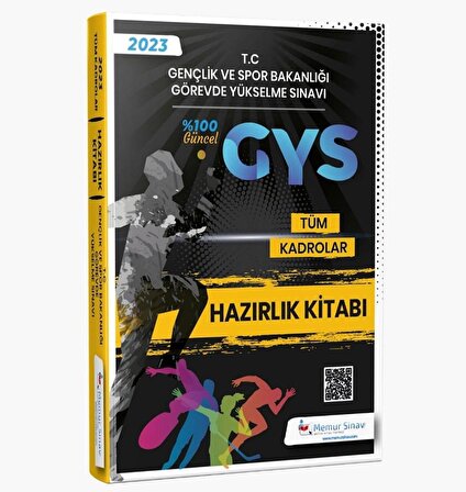 GYS Gençlik ve Spor Bakanlığı Tüm Kadrolar Hazırlık Kitabı Memur Sınav