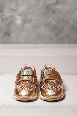 Kız Çocuk Ayakkabısı Altın