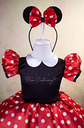 Minnie Mouse Kırmızı Taç